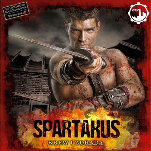 Okładka do Seria Spartakus: krew i zdrada