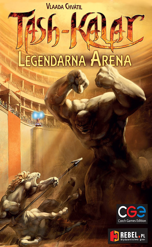Okładka do Seria Tash-Kalar: Legendarna Arena